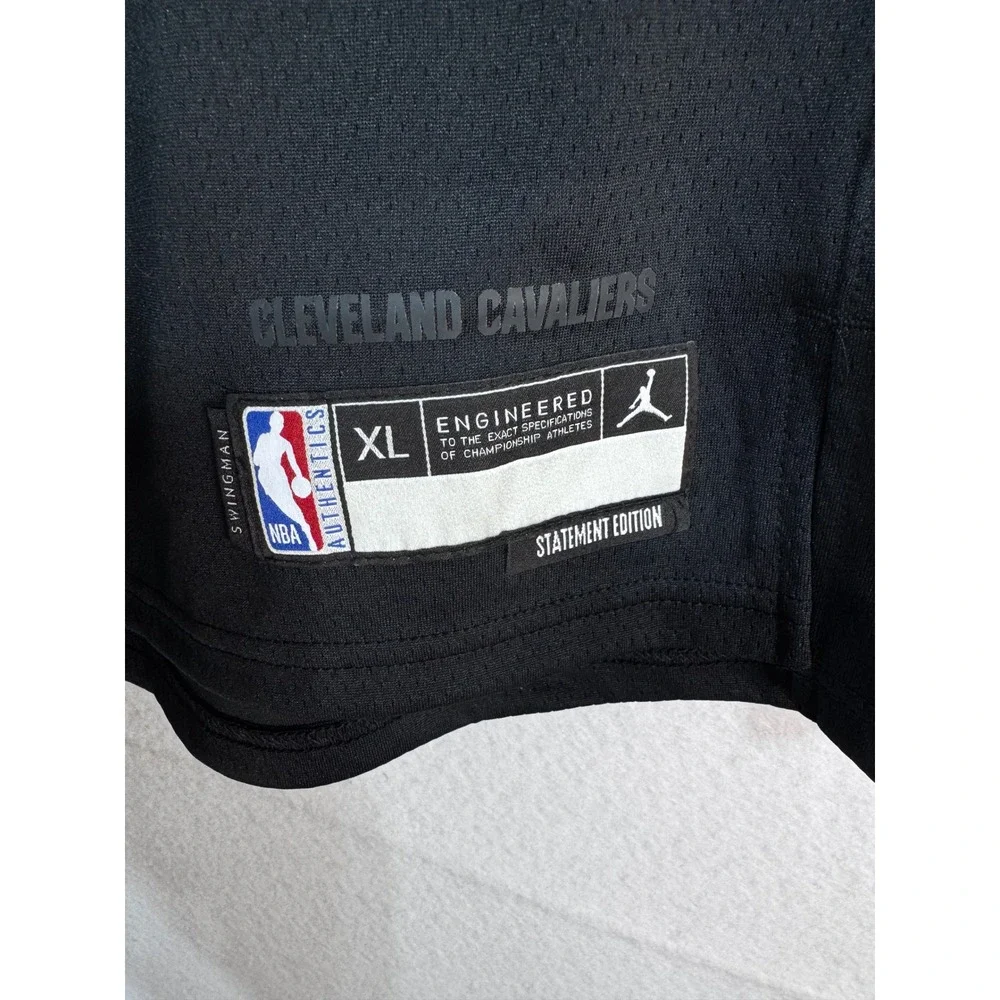 Jordan Basketball Jersey Cleveland Cavaliers Darius Garland Kids XL Black